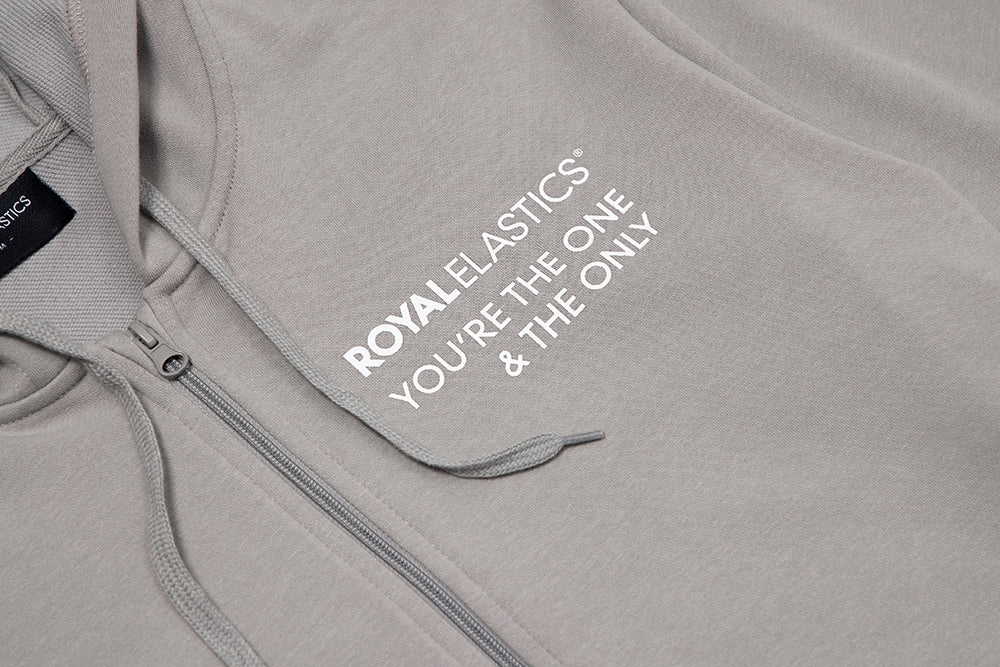 Hoodie 連帽外套 淺灰