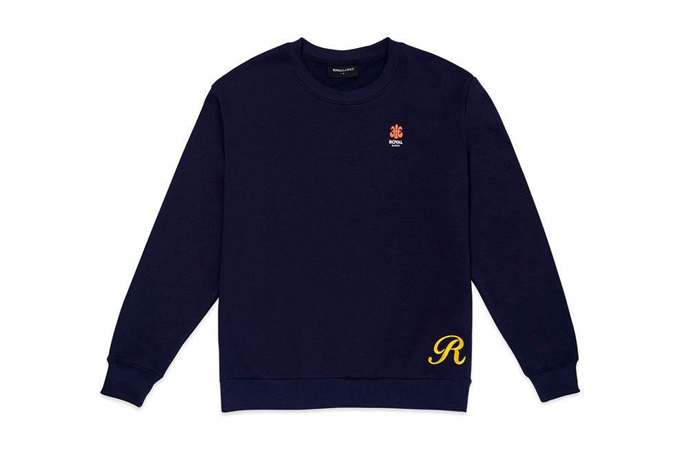 Sweat Shirt 圓領上衣 深藍 R37133-513