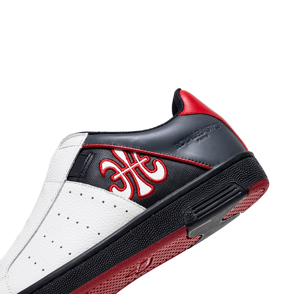 ICON OG 白黑紅真皮運動休閒鞋 (男)