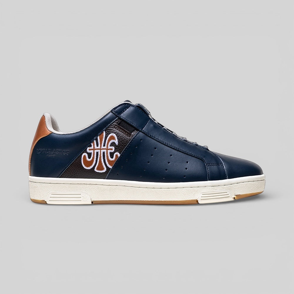 ICON OG 黑紫棕真皮運動休閒鞋 (男) 001961-557