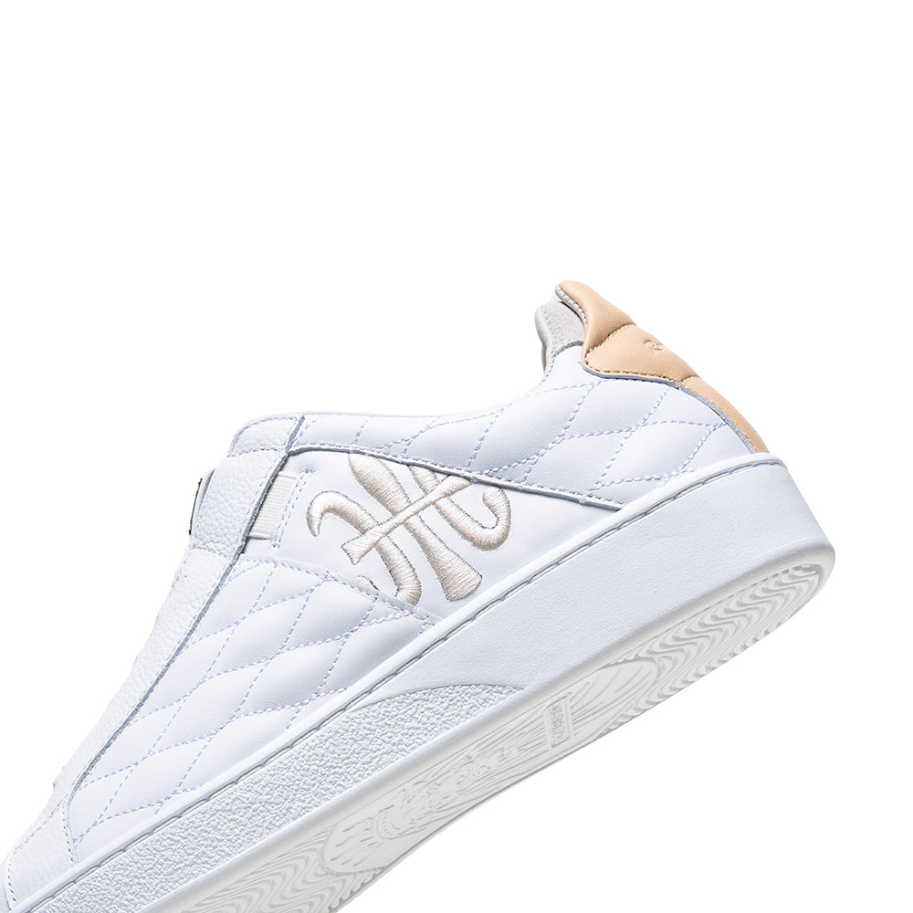 Icon Lux 白米真皮時尚休閒鞋 (男) 002553-007-5
