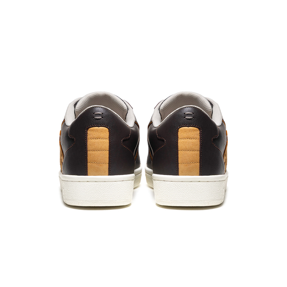 Adelaide 棕黃真皮時尚休閒鞋 (男) 002653-773-3