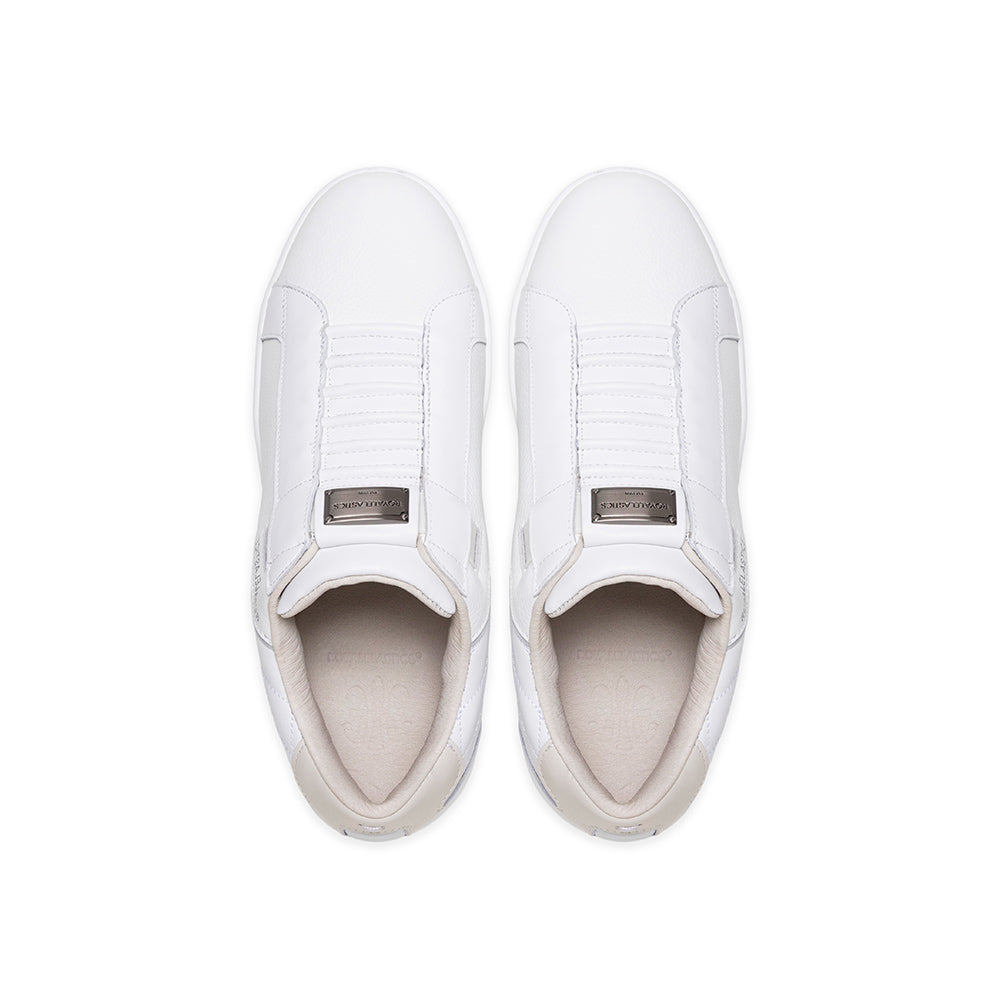Adelaide Lux White/Beige Genuine Leather Fashion Casual Shoes (Men's) 002753-008-4