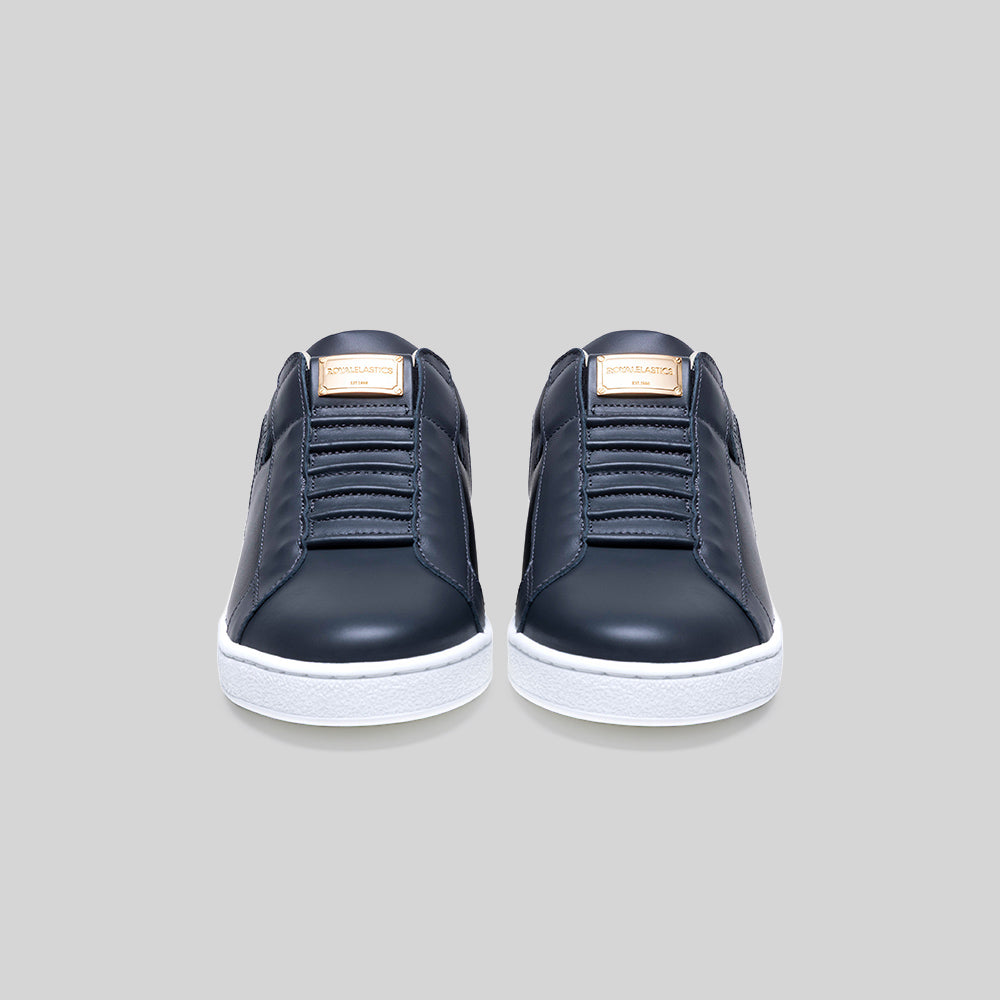 Adelaide Lux 黑灰真皮時尚休閒鞋 (男) 002761-990-2