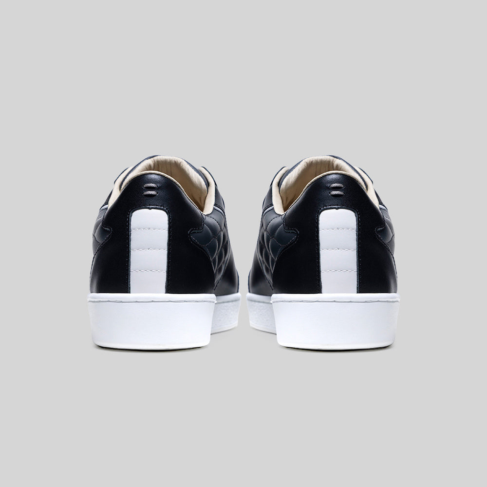 Adelaide Lux 黑灰真皮時尚休閒鞋 (男) 002761-990-3