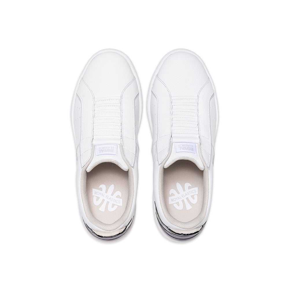 ICON2.0X 白黑紫真皮運動休閒鞋 (男) 006352-096-4