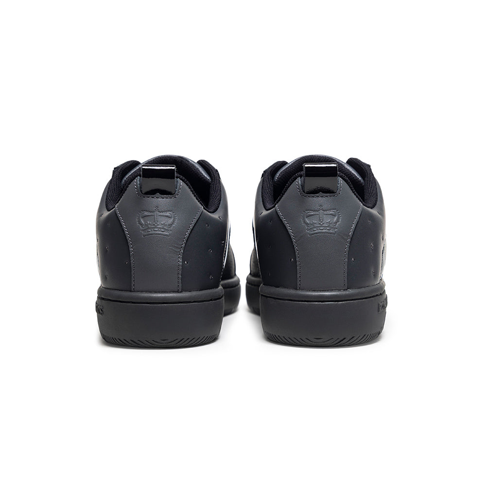 ICON2.0 灰黑真皮潮流運動休閒鞋 (男) 006552-990-3