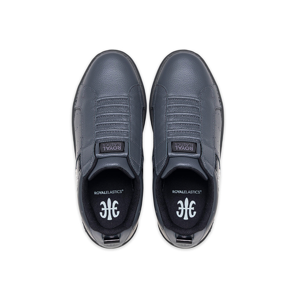 ICON2.0 灰黑真皮潮流運動休閒鞋 (男) 006552-990-4