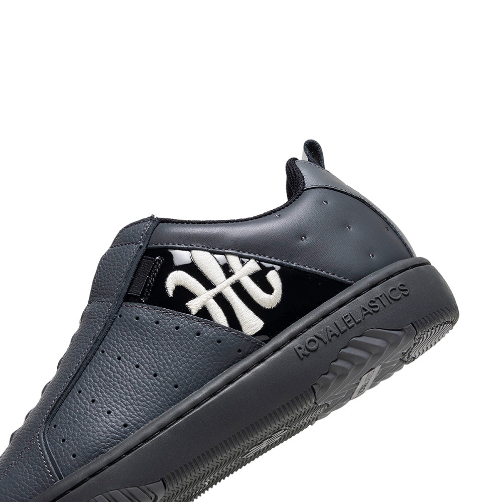 ICON2.0 灰黑真皮潮流運動休閒鞋 (男) 006552-990-5