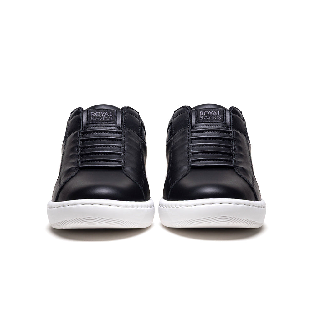 ICON2.0 Black/Dark Blue Genuine Leather Trendy Sports Casual Shoes (Men's) 006553-990-2