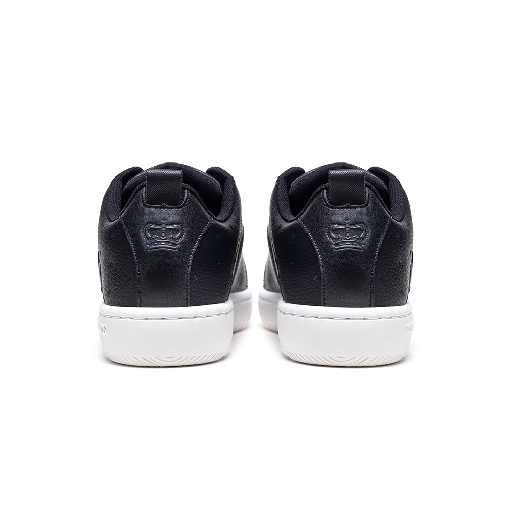 ICON2.0 Black/Dark Blue Genuine Leather Trendy Sports Casual Shoes (Men's) 006553-990-3