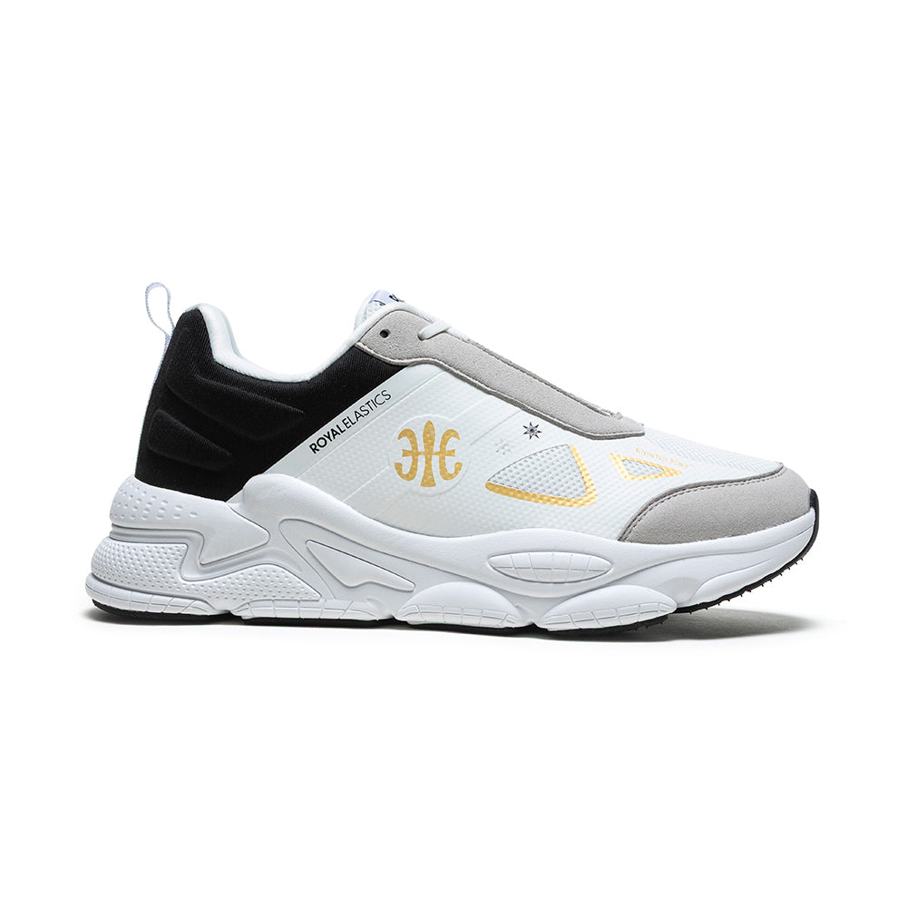 SKY (Star I) 運動休閒鞋 網布 白/黑/金 (男)