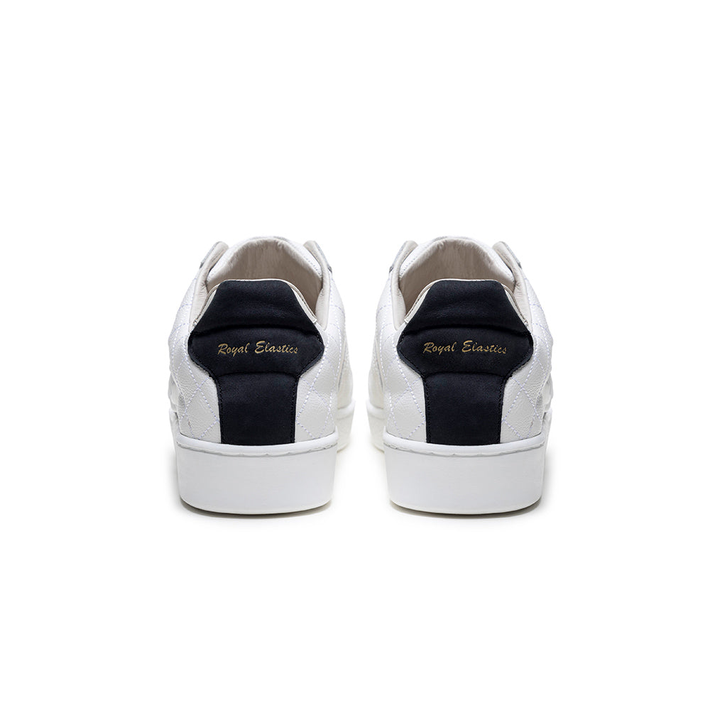 Icon Lux 白黑真皮時尚休閒鞋 (男)