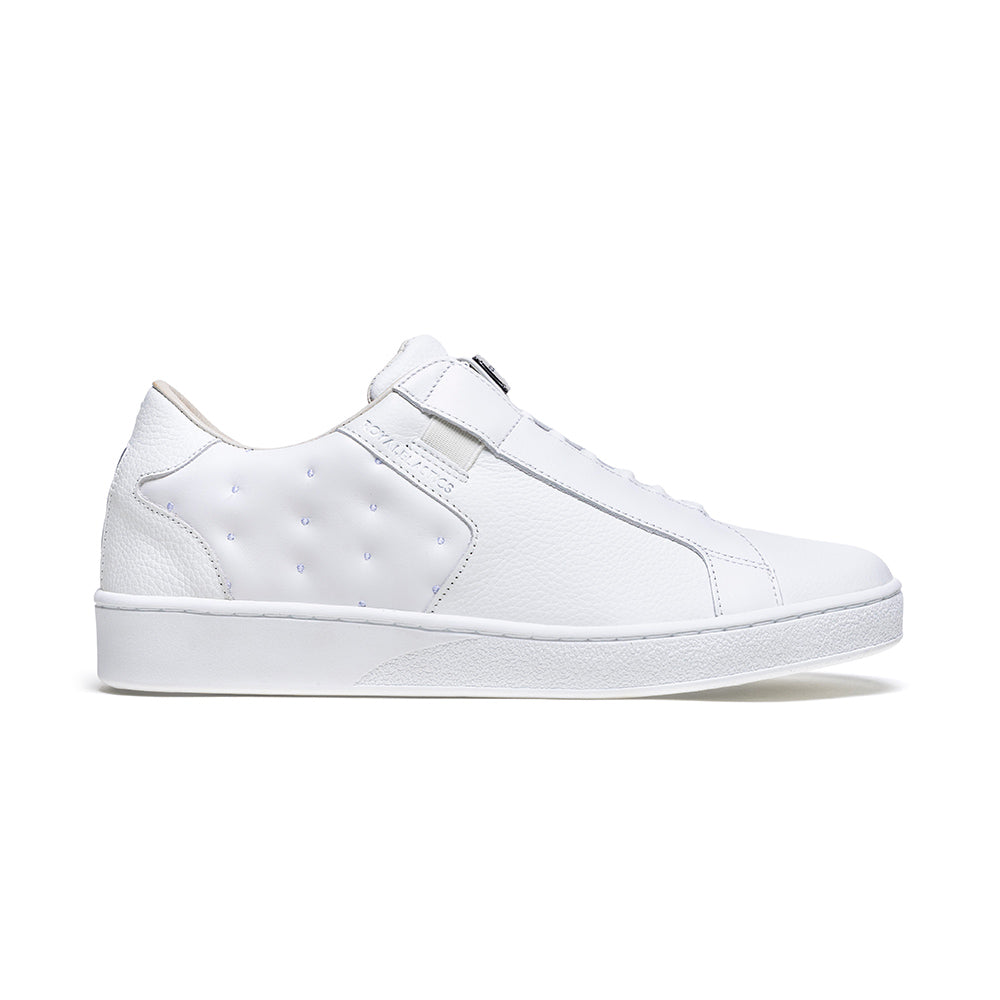 Adelaide Lux 白色真皮時尚休閒鞋 (男) 02751-009