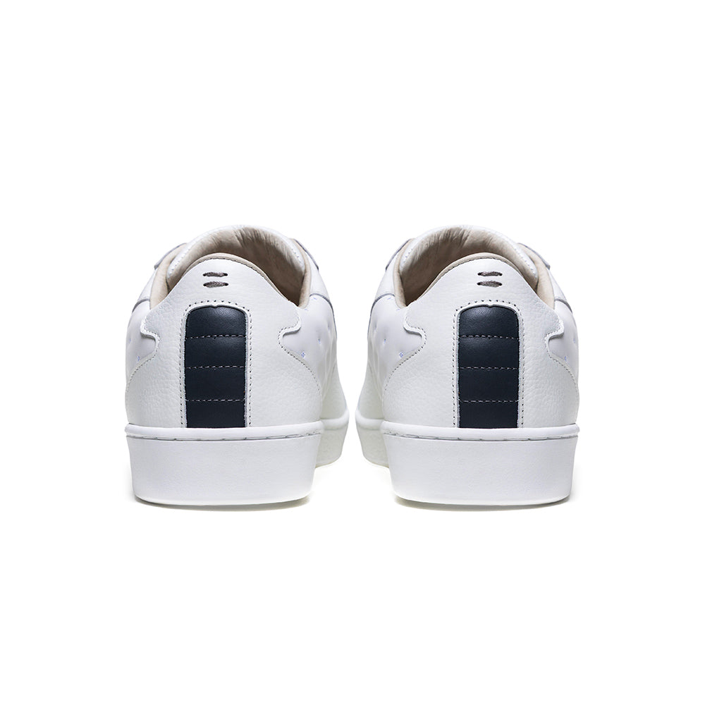 Adelaide Lux 白色真皮時尚休閒鞋 (男) 02751-009-3
