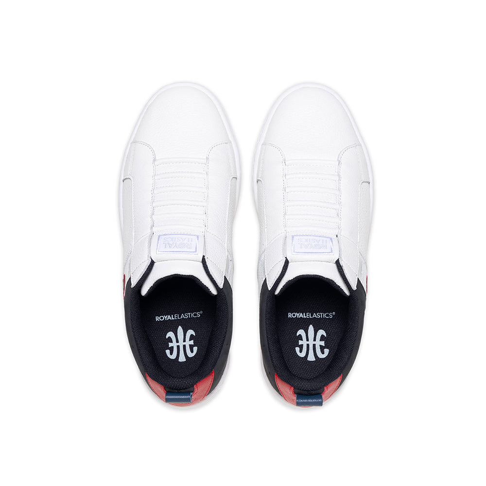 ICON2.0 白黑紅真皮潮流運動休閒鞋 (男)