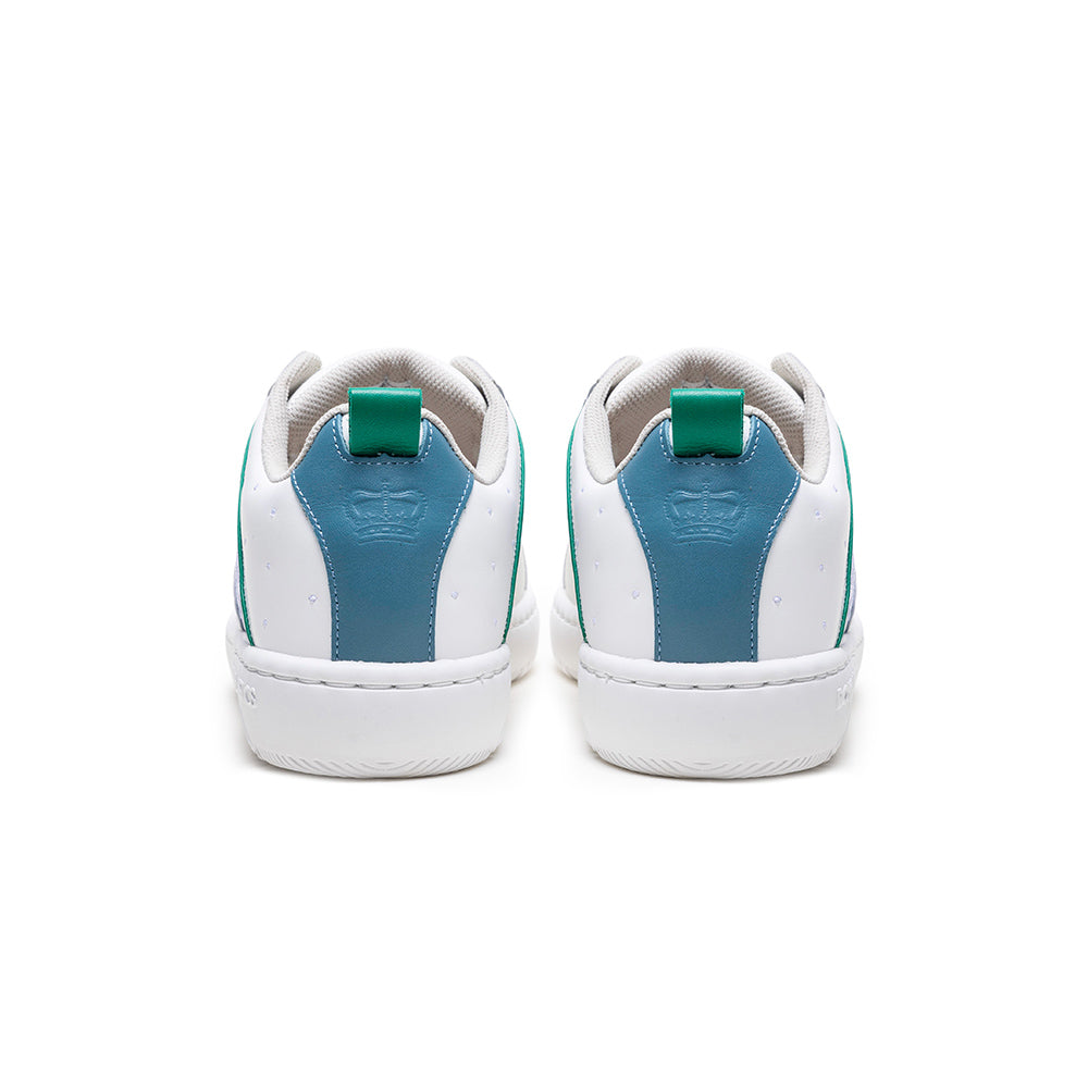 ICON2.0 白藍真皮潮流運動休閒鞋 (男)