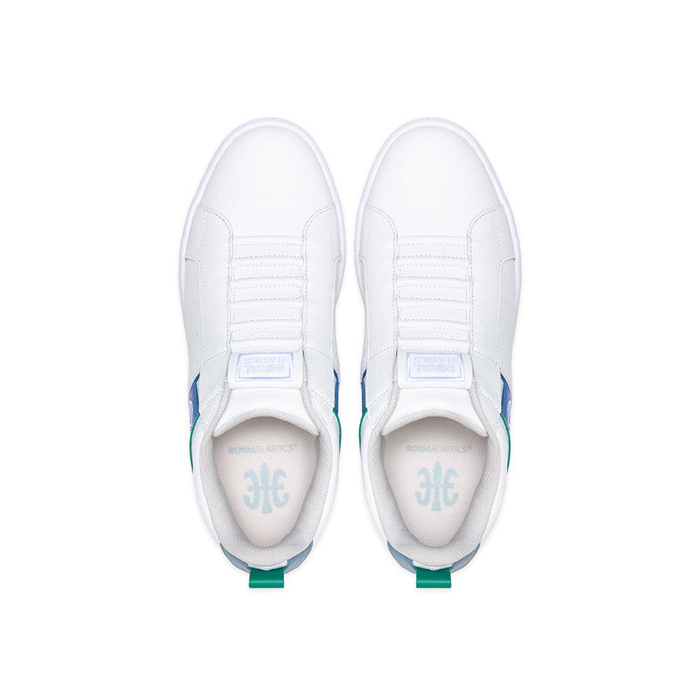 ICON2.0 白藍真皮潮流運動休閒鞋 (男)