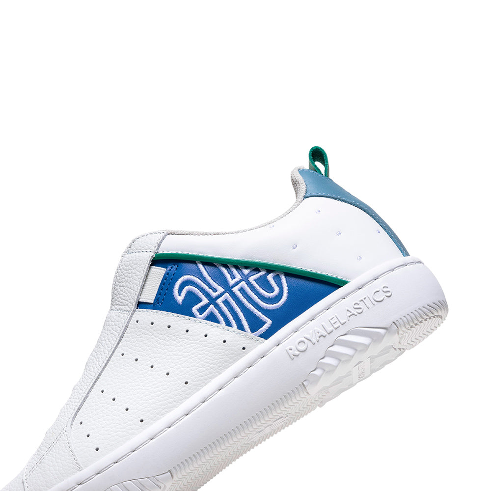 ICON2.0 白藍真皮潮流運動休閒鞋 (男)