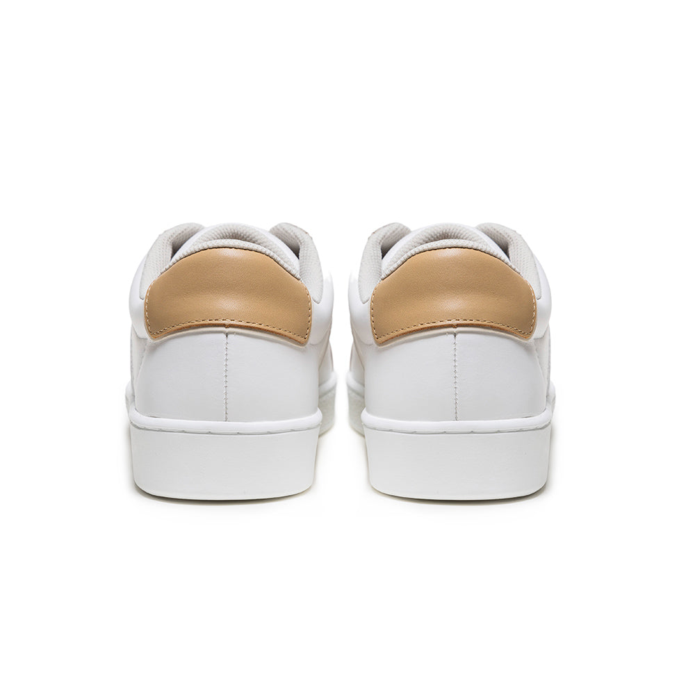 Duca 白棕真皮運動休閒鞋 (男)