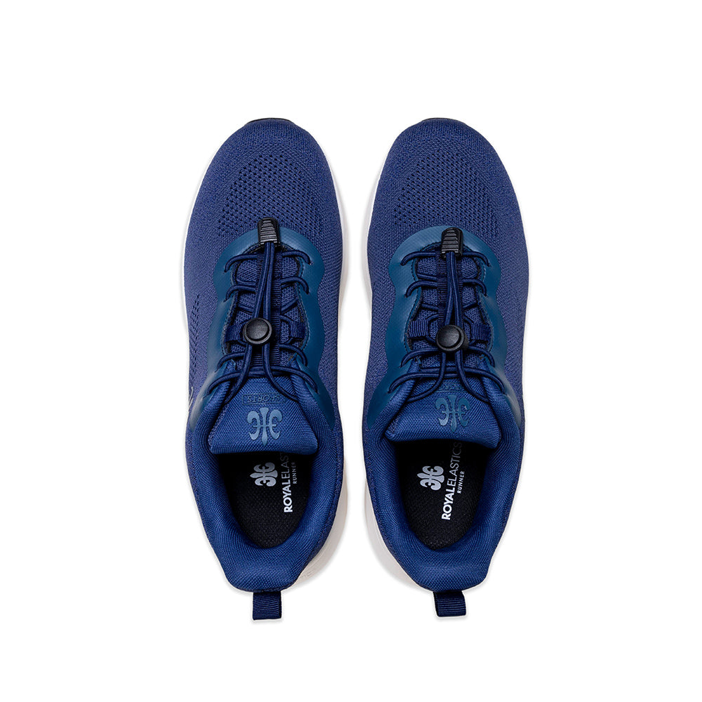 RYL 海軍藍飛織運動休閒鞋 (男)