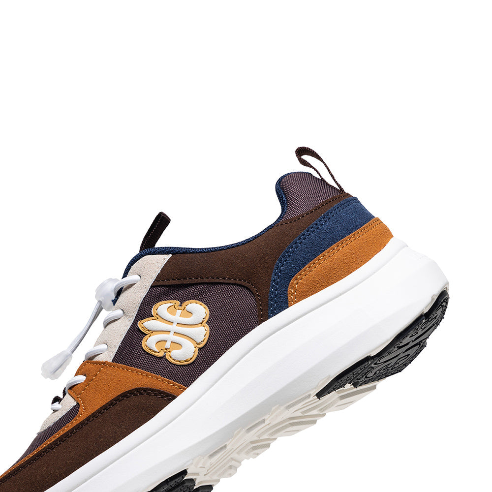 Riviera 棕藍運動休閒鞋 (男)