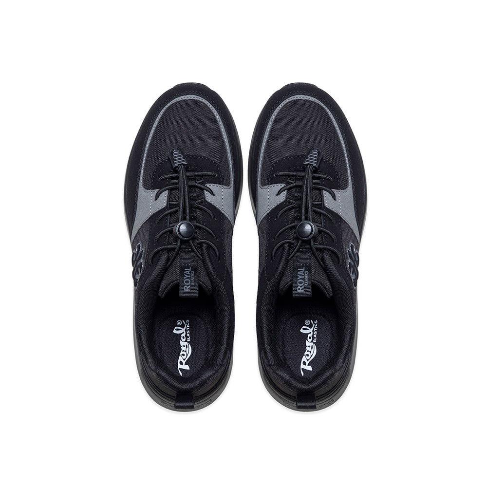 Riviera 黑灰運動休閒鞋 (男)