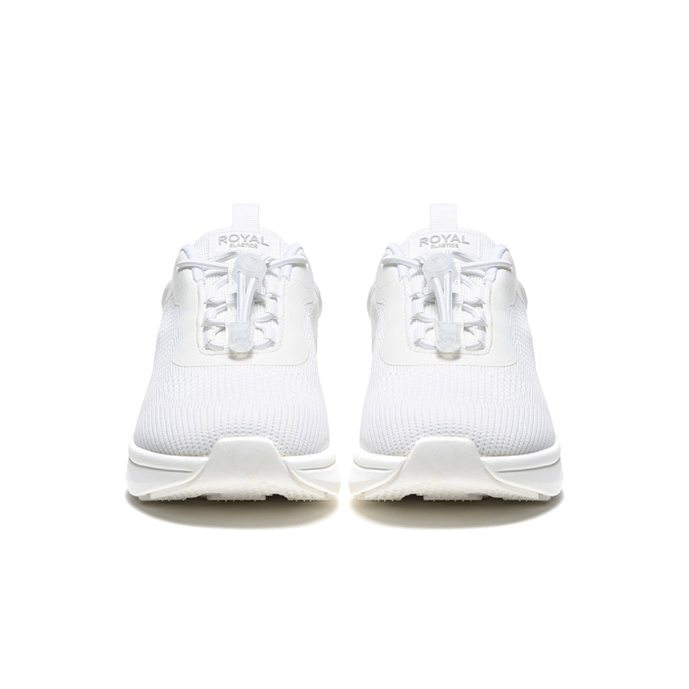 Comfy 白色飛織運動休閒鞋 (男)