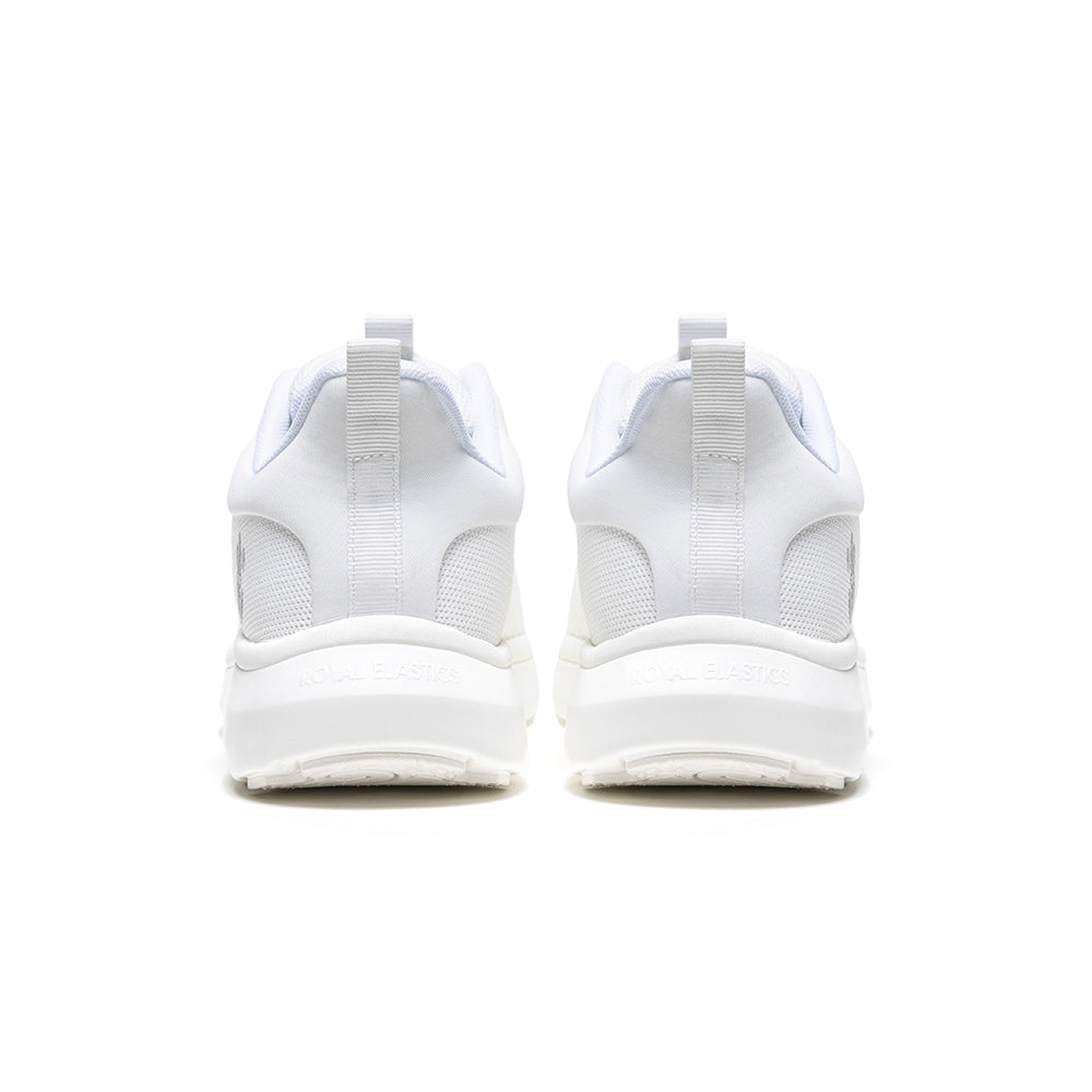 Comfy 白色飛織運動休閒鞋 (男)