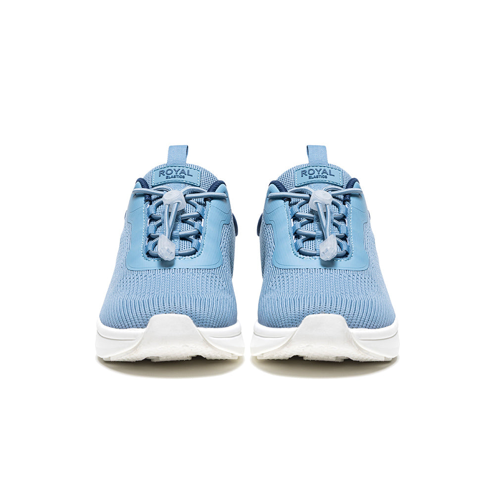 Comfy 藍色飛織運動休閒鞋 (男)