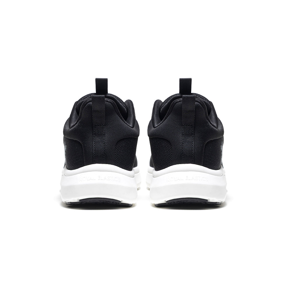 Comfy 黑色飛織運動休閒鞋 (男)
