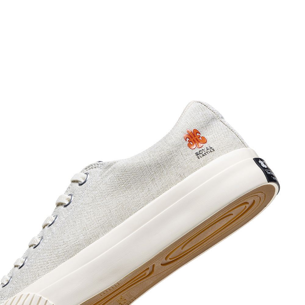 SAMURAI 米白帆布休閒鞋 (男女共用版型)