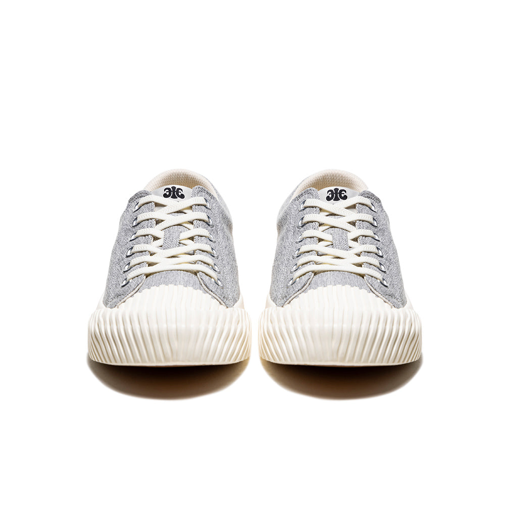 SAMURAI 灰色帆布休閒鞋 (男女共用版型)