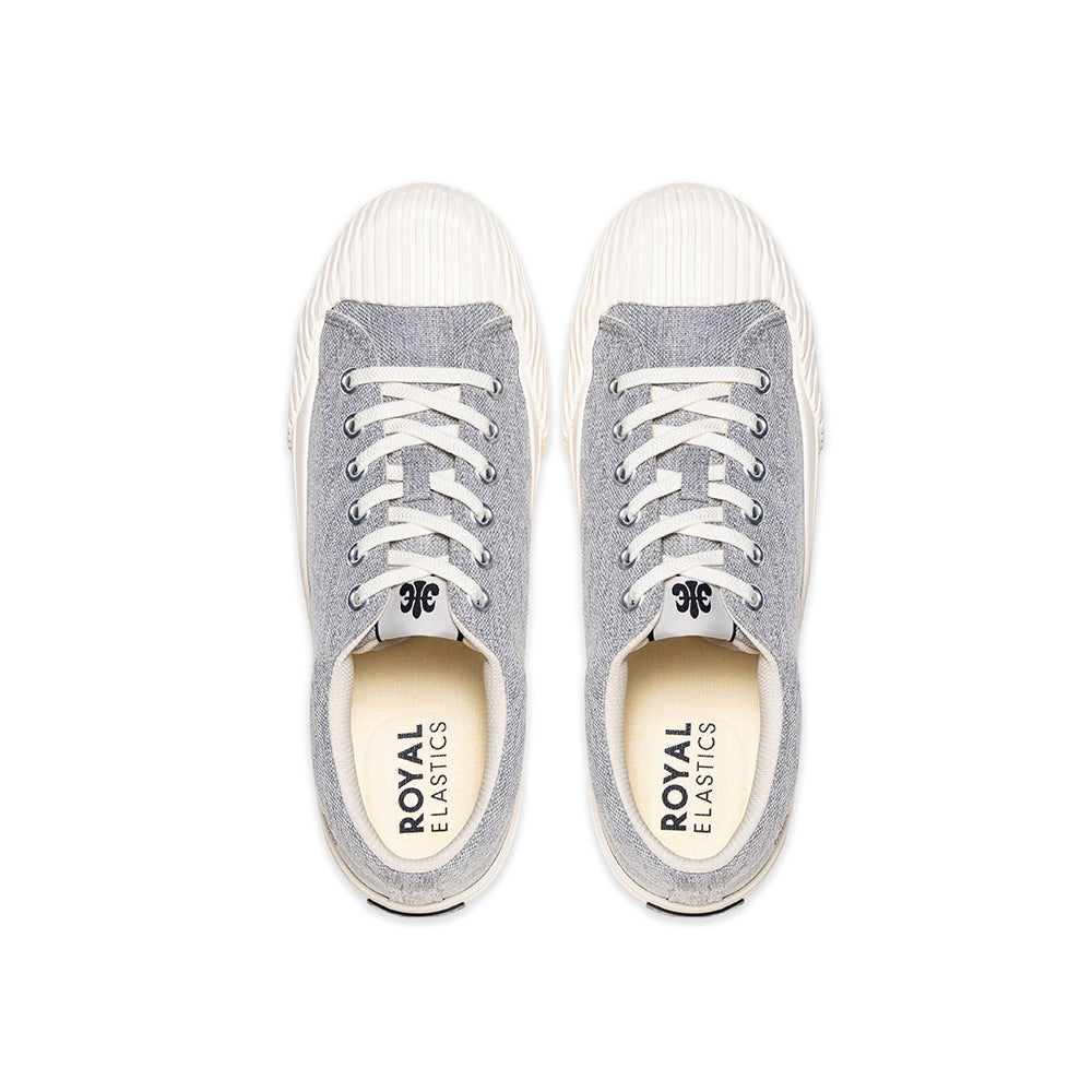 SAMURAI 灰色帆布休閒鞋 (男女共用版型)