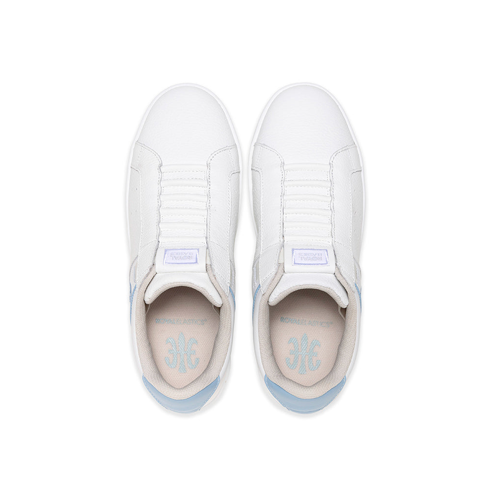 ICON OG White and Blue Genuine Leather Sports Casual Shoes (Women's) 901953-005-4