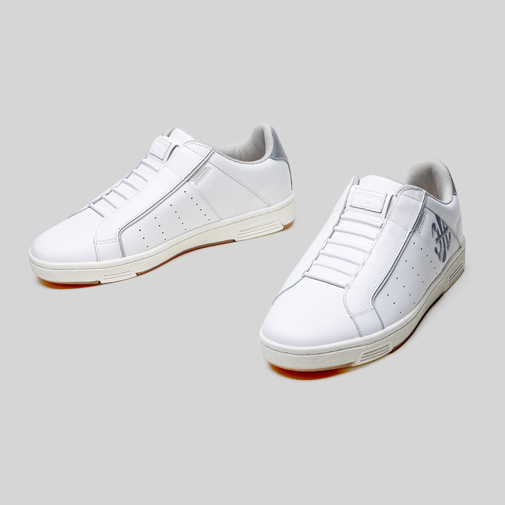 ICON OG 白銀真皮運動休閒鞋 (女) 901962-008-7