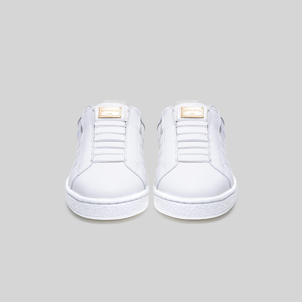 Icon Lux 白銀真皮時尚休閒鞋 (女) 902561-087-2