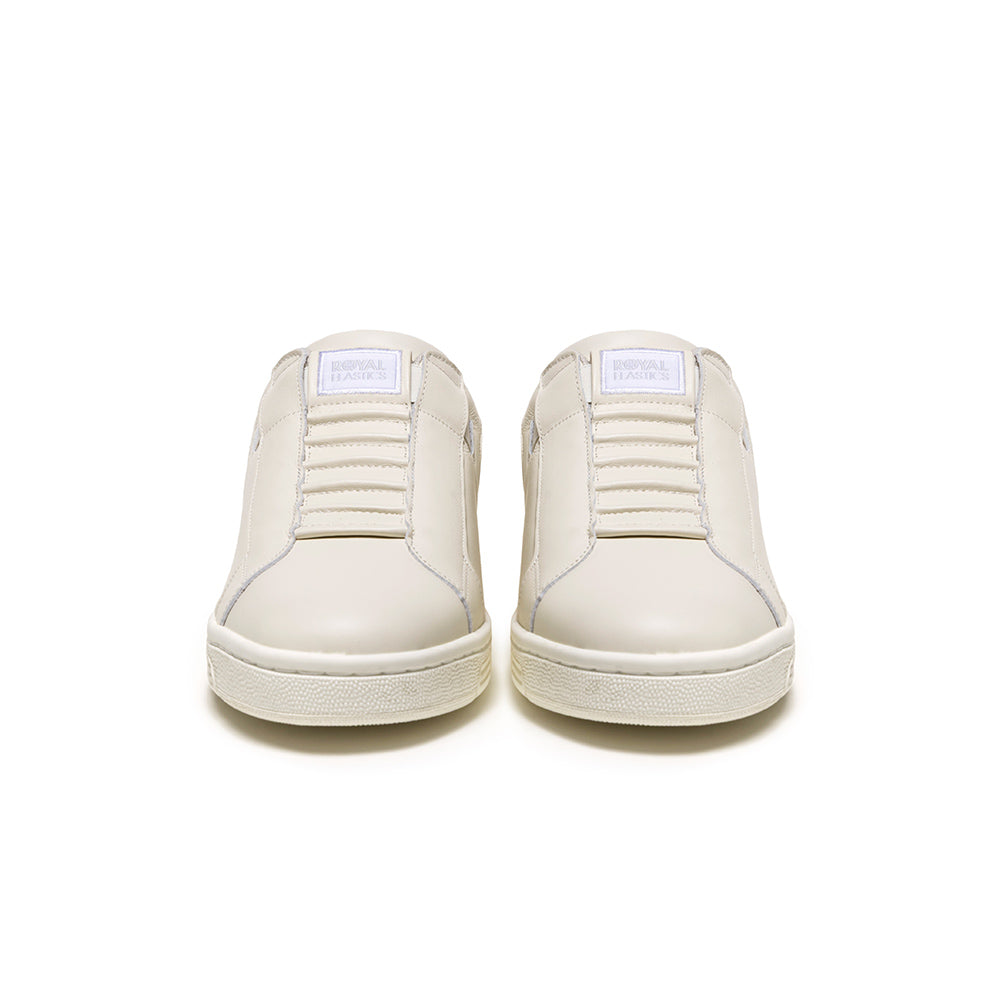 Adelaide Beige Genuine Leather Fashion Casual Shoes (Women's) 902653-777-2