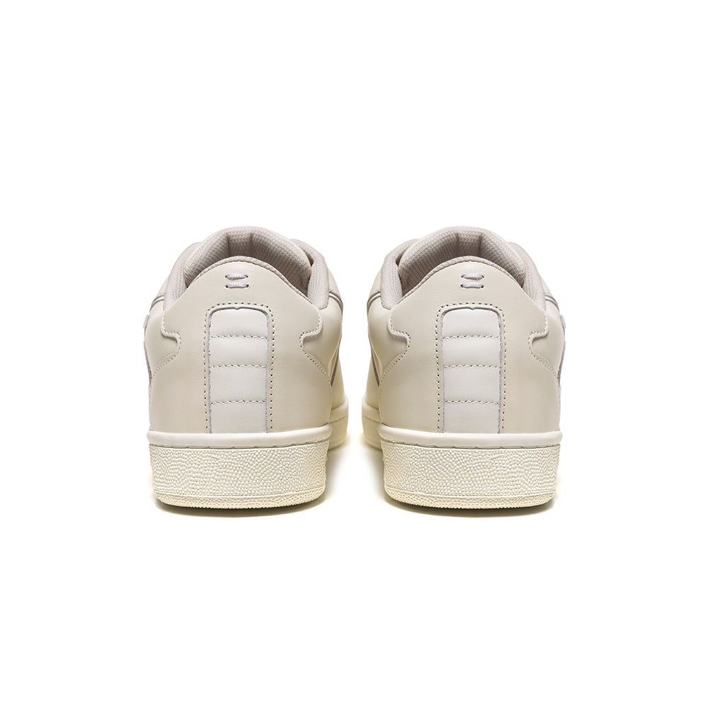 Adelaide Beige Genuine Leather Fashion Casual Shoes (Women's) 902653-777-3
