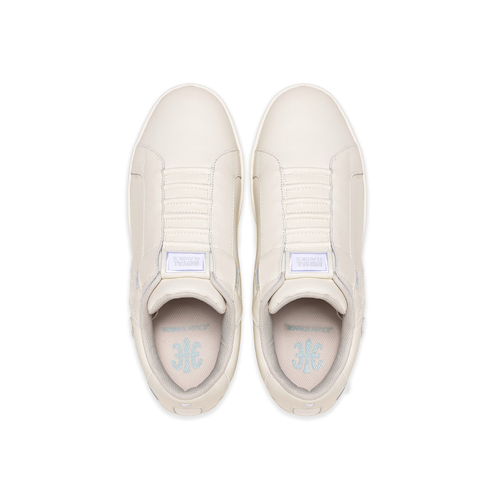 Adelaide Beige Genuine Leather Fashion Casual Shoes (Women's) 902653-777-4