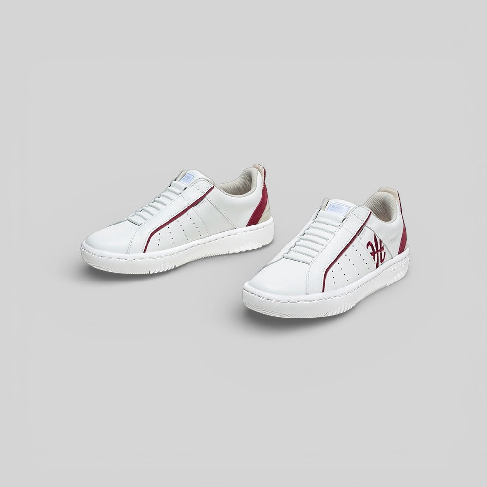 ICON2.0X 白紅真皮運動休閒鞋 (女) 906361-001-7