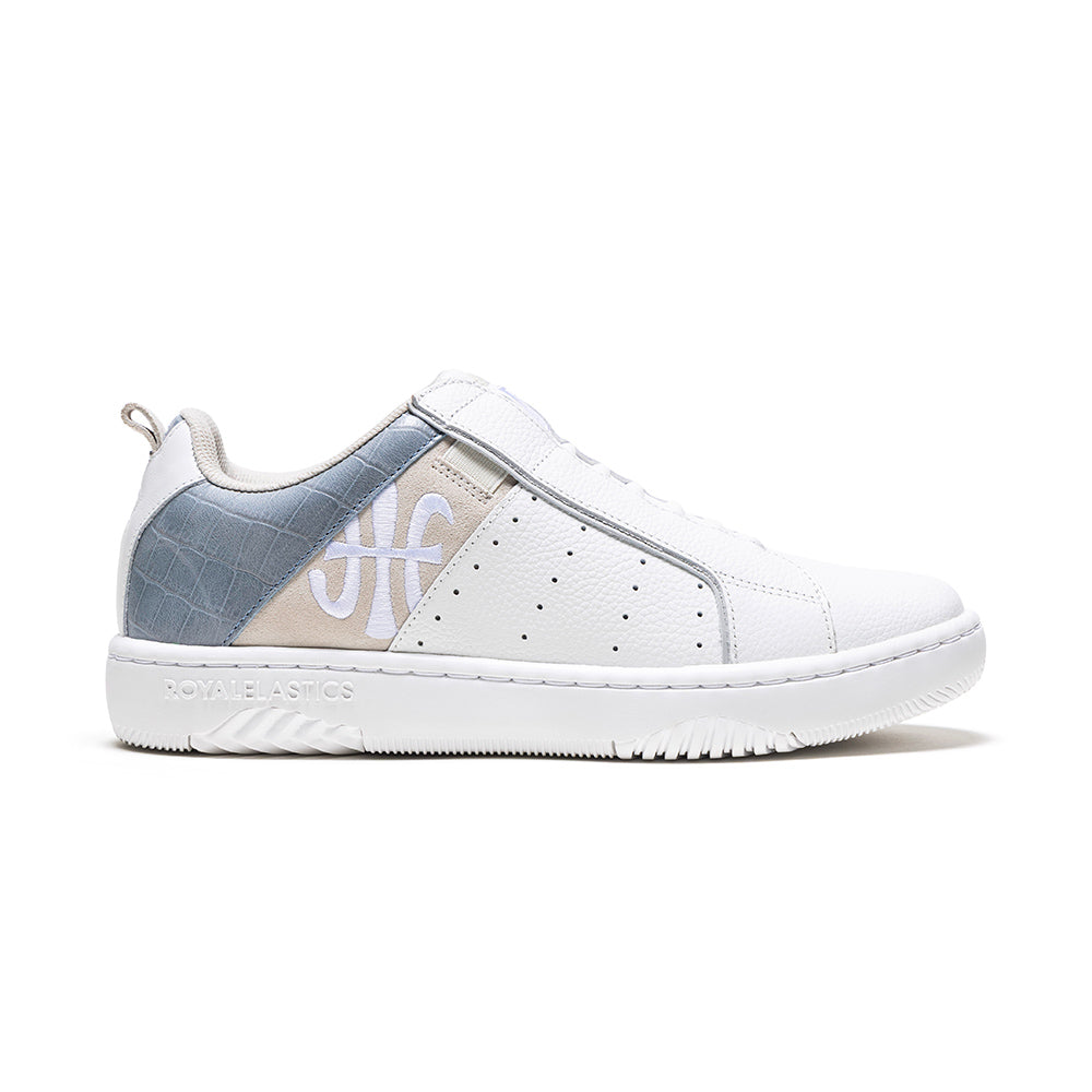 ICON2.0 白米灰真皮潮流運動休閒鞋 (女)