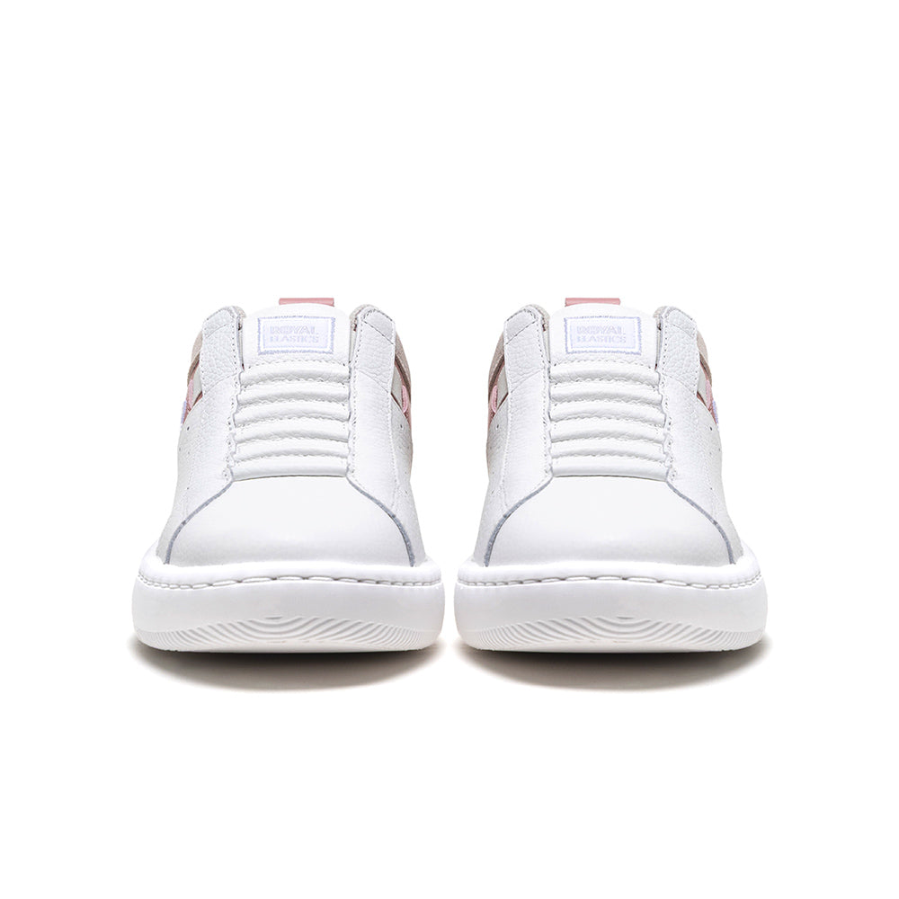 ICON2.0 白粉米真皮潮流運動休閒鞋 (女) 906553-001-2