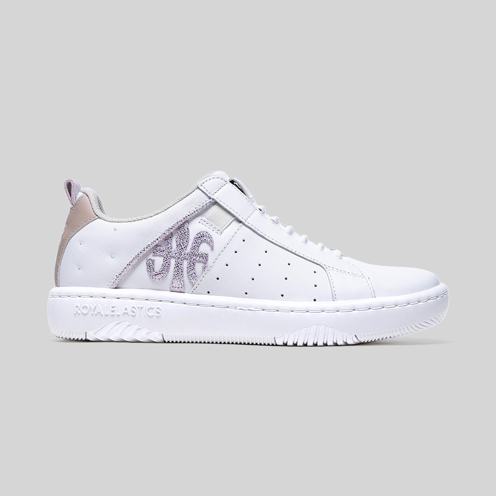 ICON2.0 白粉米真皮潮流運動休閒鞋 (女) 906561-017