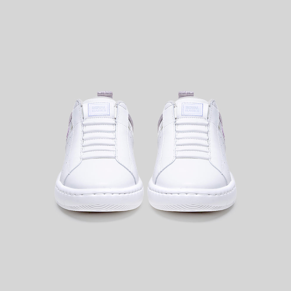 ICON2.0 白粉米真皮潮流運動休閒鞋 (女) 906561-017-2