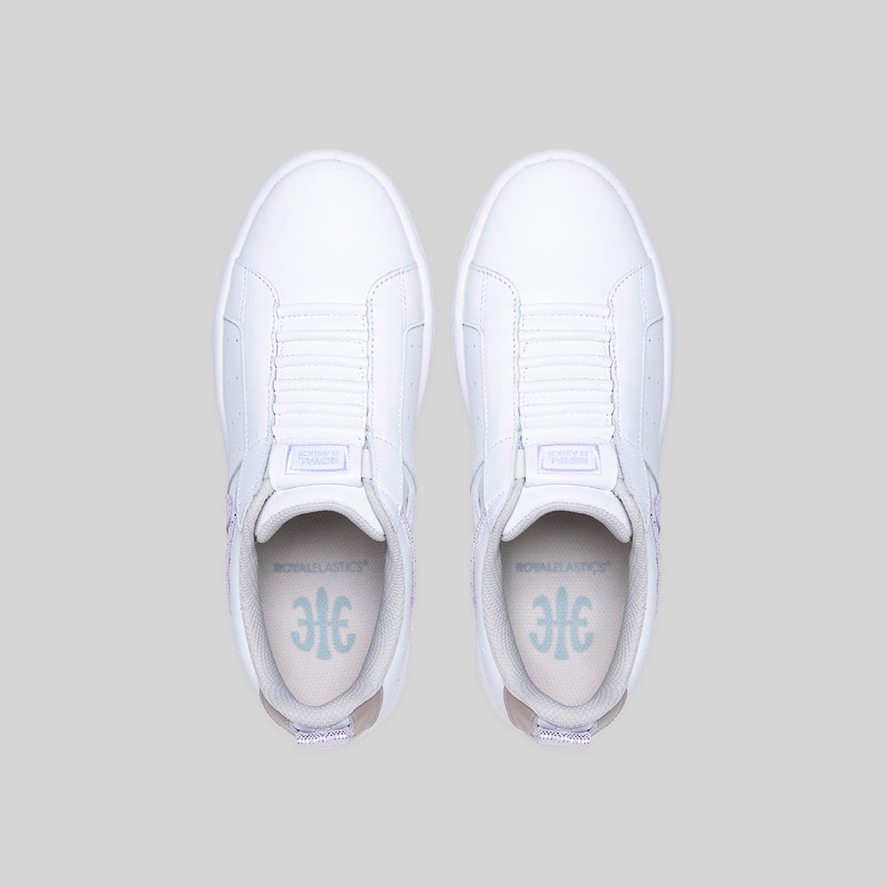 ICON2.0 白粉米真皮潮流運動休閒鞋 (女) 906561-017-4