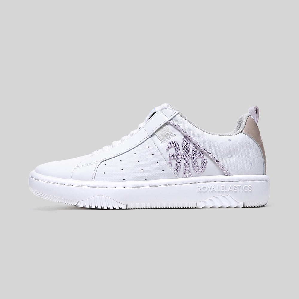 ICON2.0 白粉米真皮潮流運動休閒鞋 (女) 906561-017-6