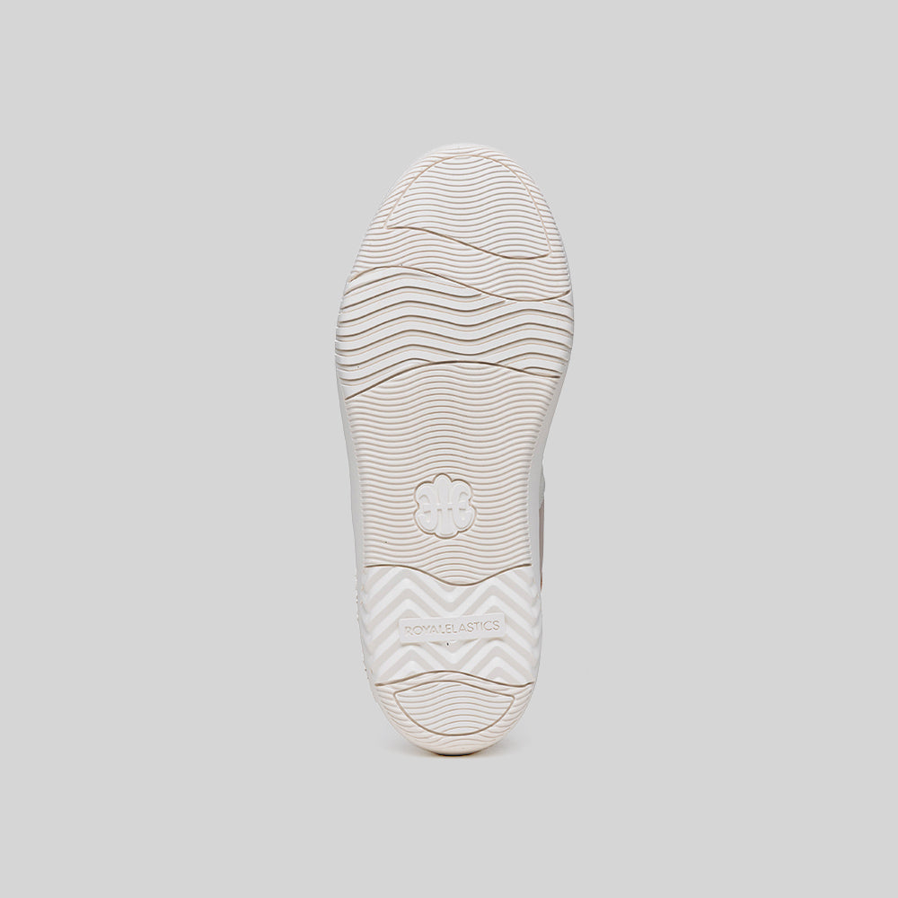 ICON2.0 米茶白真皮潮流運動休閒鞋 (女) 906562-770-5