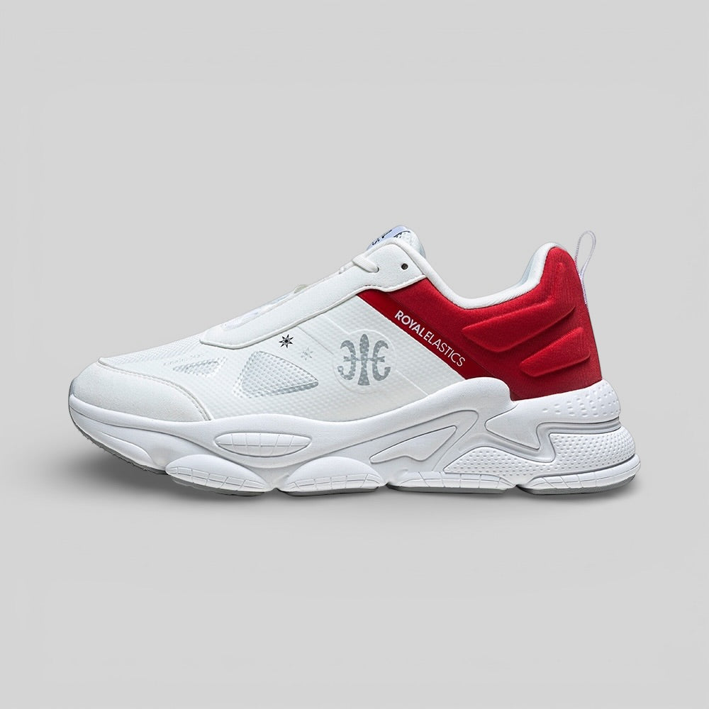 SKY (Star I) 運動休閒鞋 網布 白/紅 (女) 907361-011-6