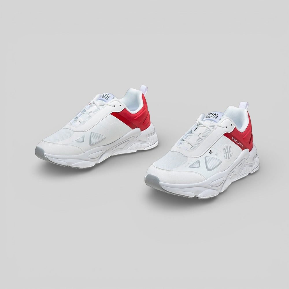 SKY (Star I) 運動休閒鞋 網布 白/紅 (女) 907361-011-7